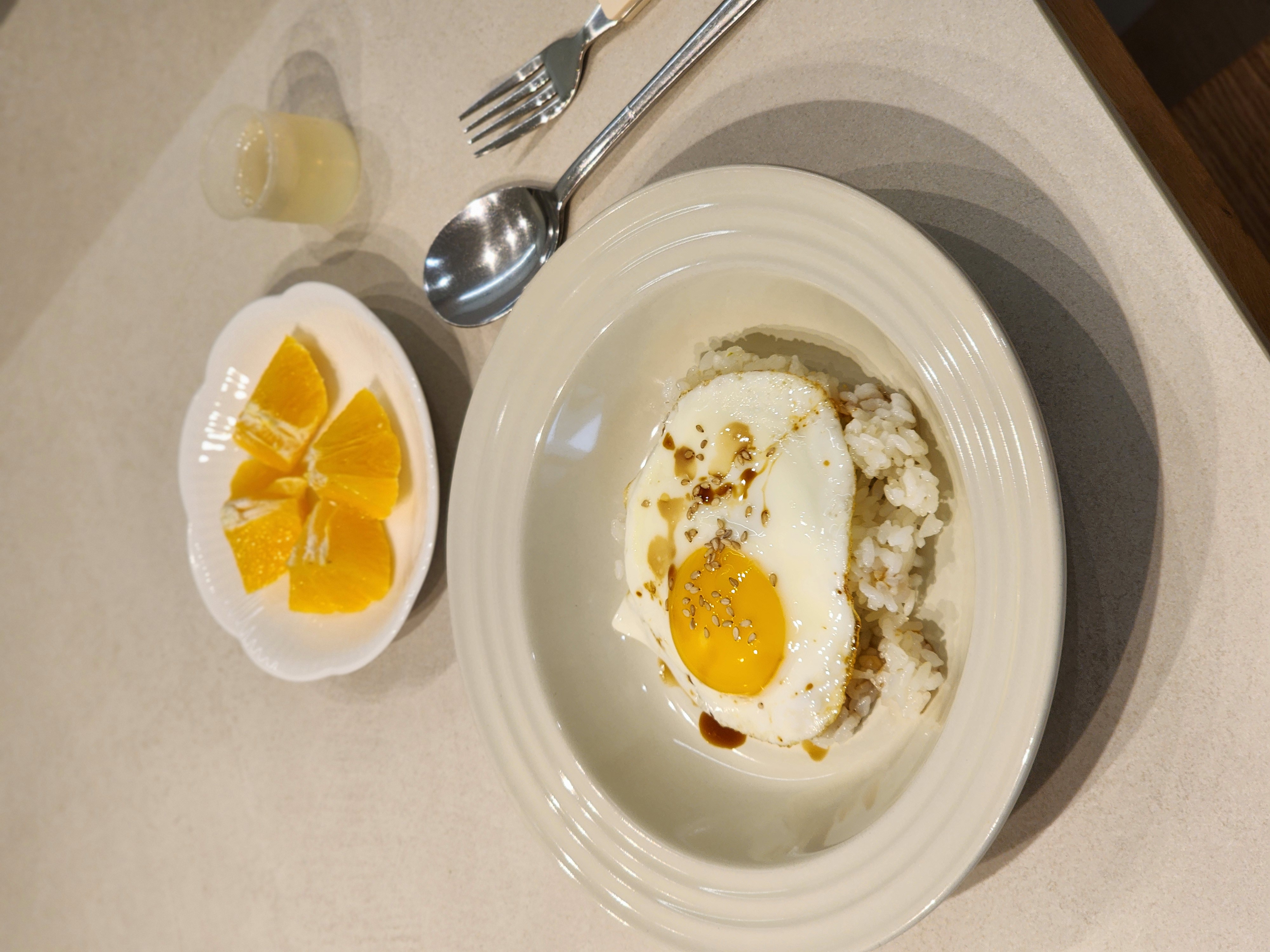 아이들 초간단 아침 간장계란밥