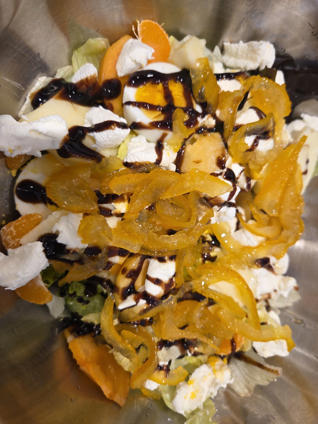 발사믹글레이즈 리코타 치즈 샐러드