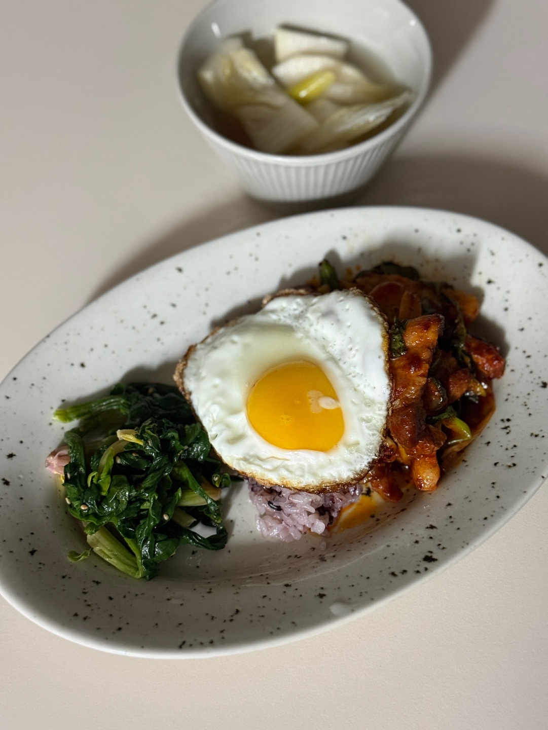 섬초로 시금치무침 간단하게!