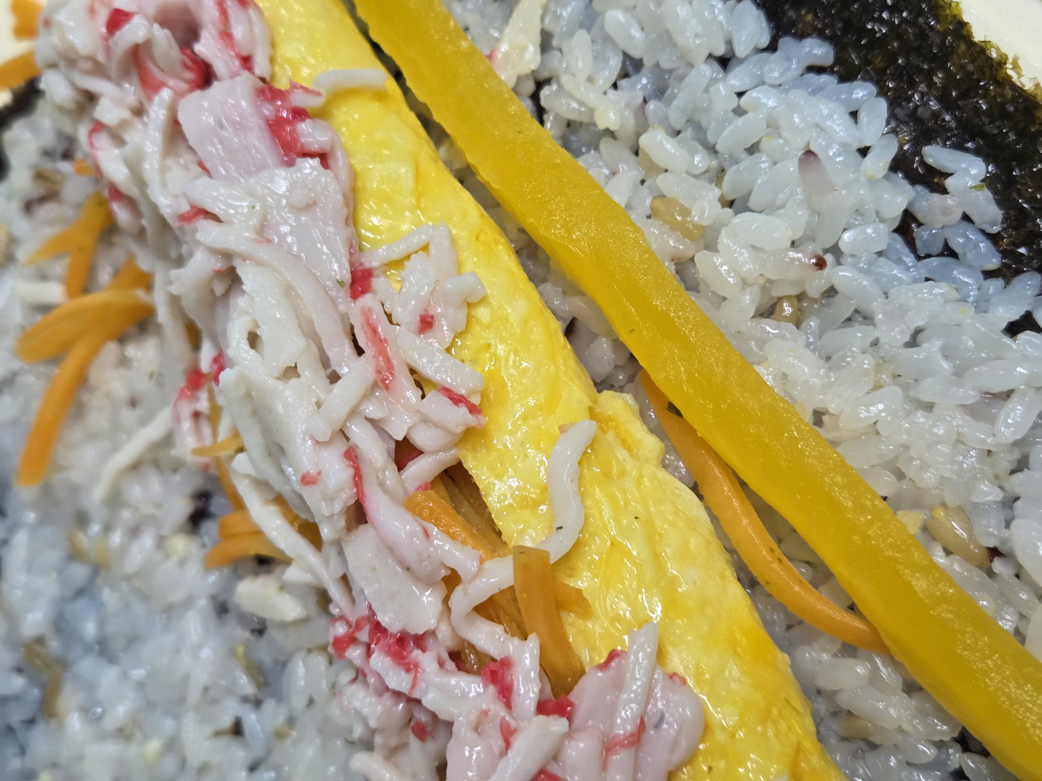 크래미마요김밥과 꿀떡볶이 아들용 집밥